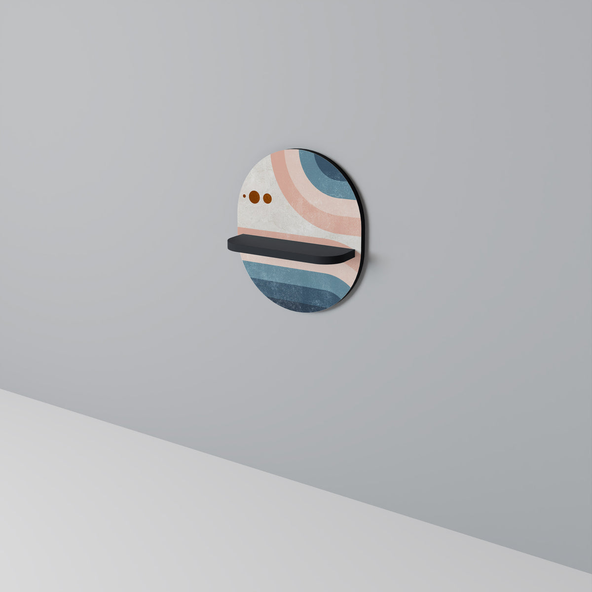 TWO HALVES Art Shelf