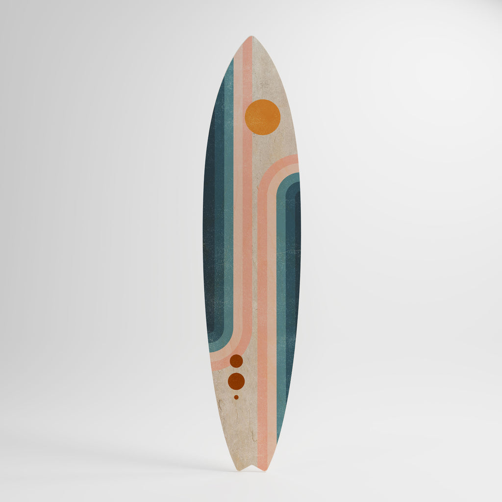 TWO HALVES Surfboard Decorative Panel