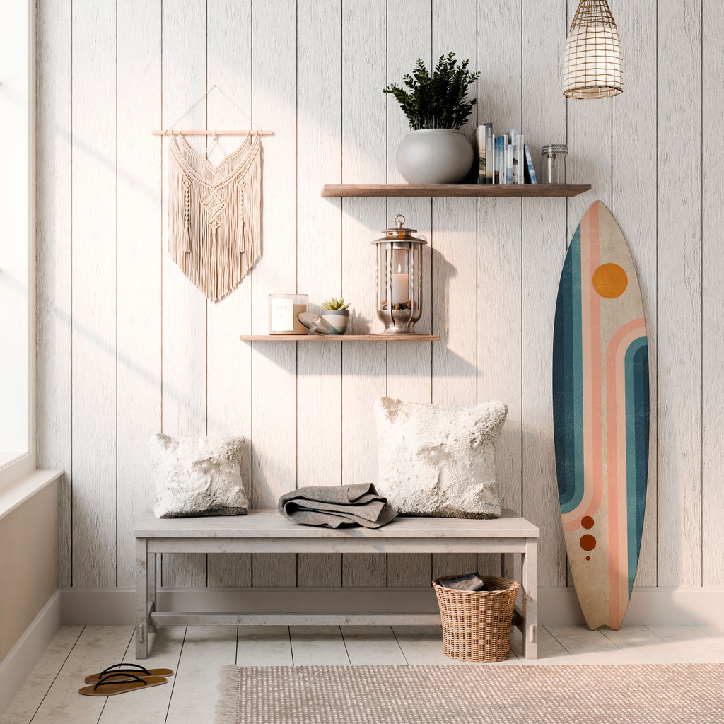 TWO HALVES Surfboard Decorative Panel