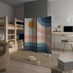 TWO HALVES Παραβάν με 4 πάνελ