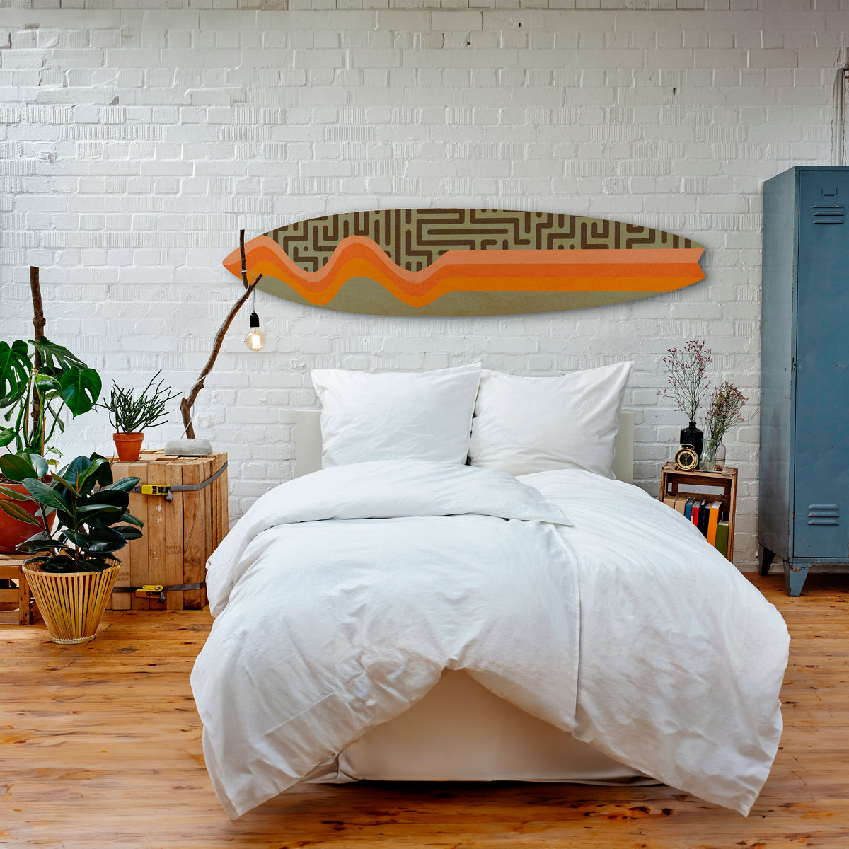 SIMPLE SOLUTIONS Surfboard Decorative Panel