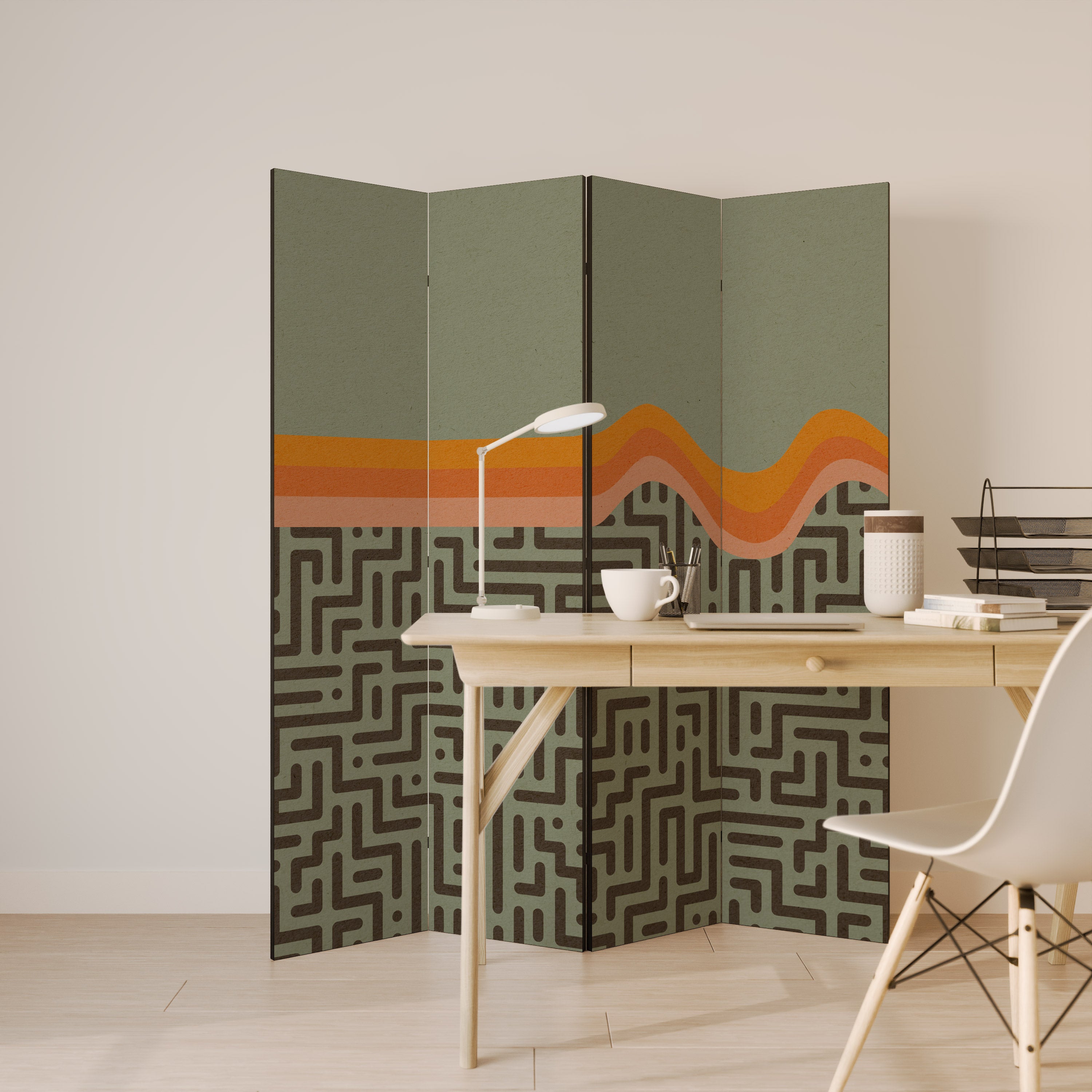 SIMPLE SOLUTIONS Παραβάν με 4 πάνελ