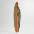 SIMPLE SOLUTIONS Peel and Stick Surfboard Sticker