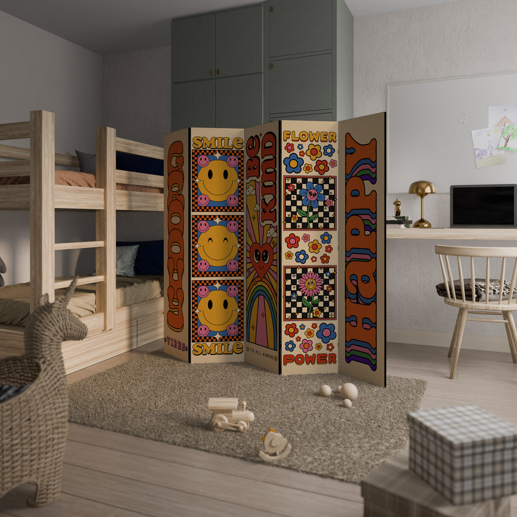 GROOVY POSTERS Παραβάν με 5 πάνελ