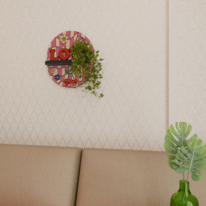 ROCKING LOVE Διακοσμητικό Ράφι Art Shelf