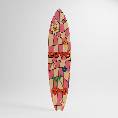 ROCKING LOVE Διακοσμητική σανίδα Surf