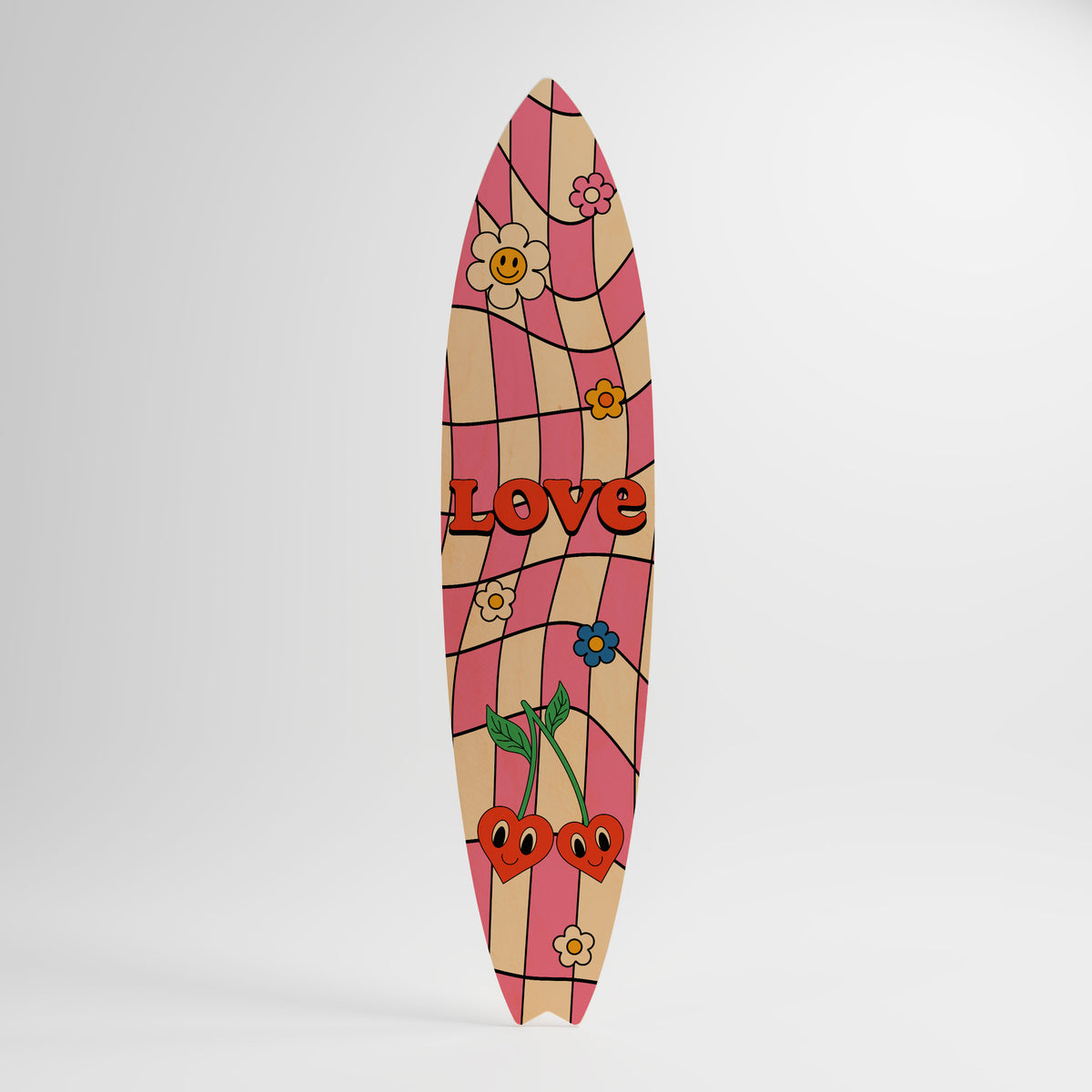 ROCKING LOVE Διακοσμητική σανίδα Surf