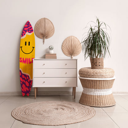 KEEP SMILING Διακοσμητική σανίδα Surf