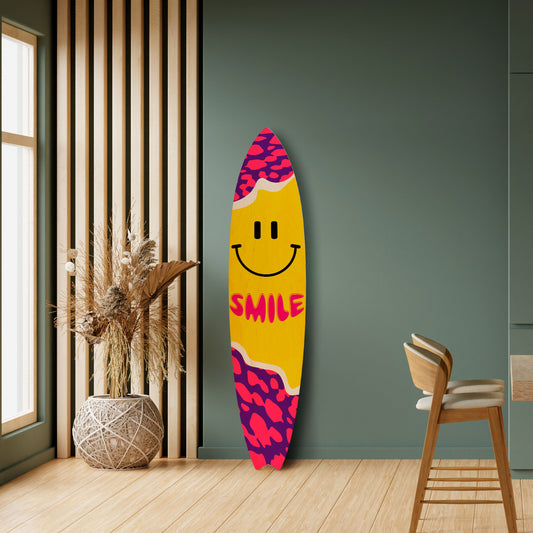 KEEP SMILING Διακοσμητική σανίδα Surf