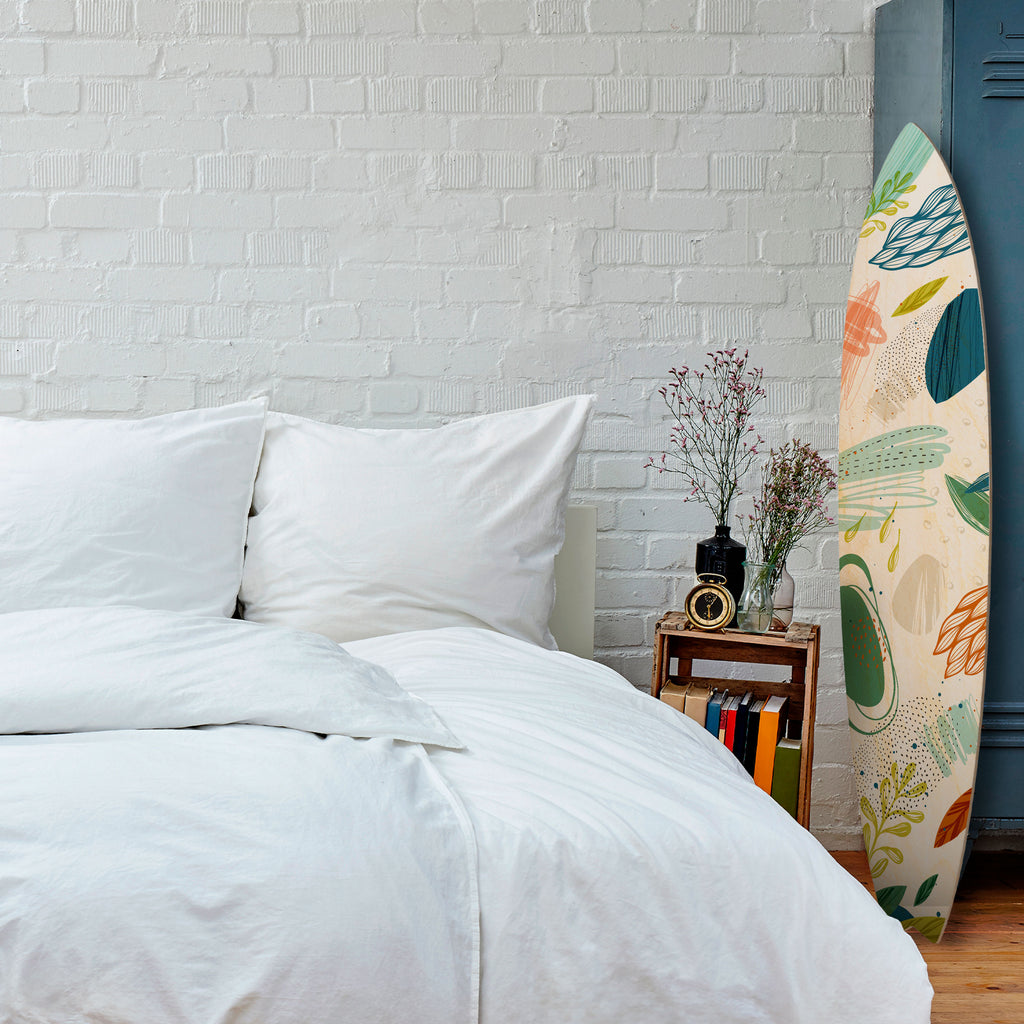 BOTANICAL HURRICANE Surfboard Decorative Panel