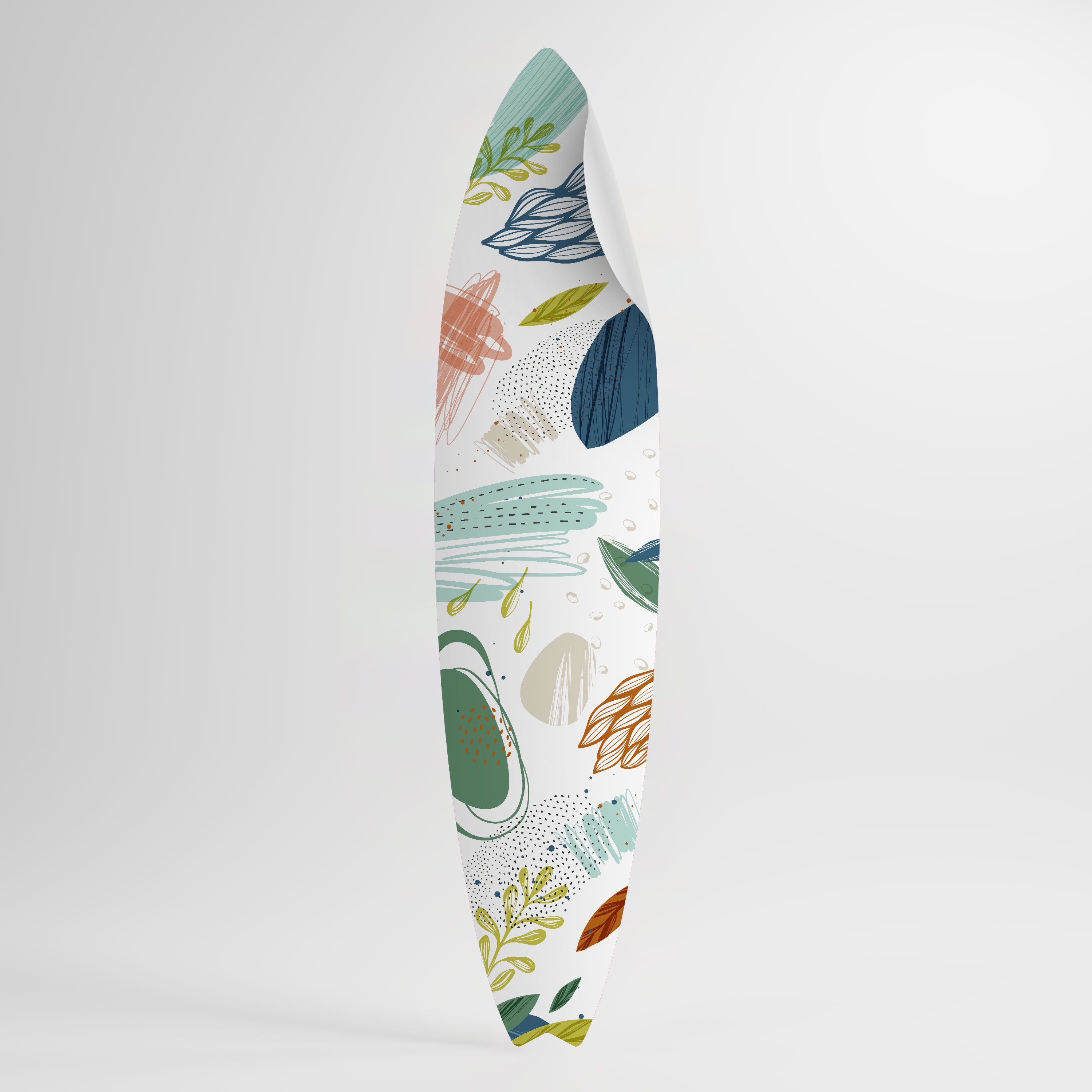 BOTANICAL HURRICANE Αυτοκόλλητη Αφίσα "Surf"