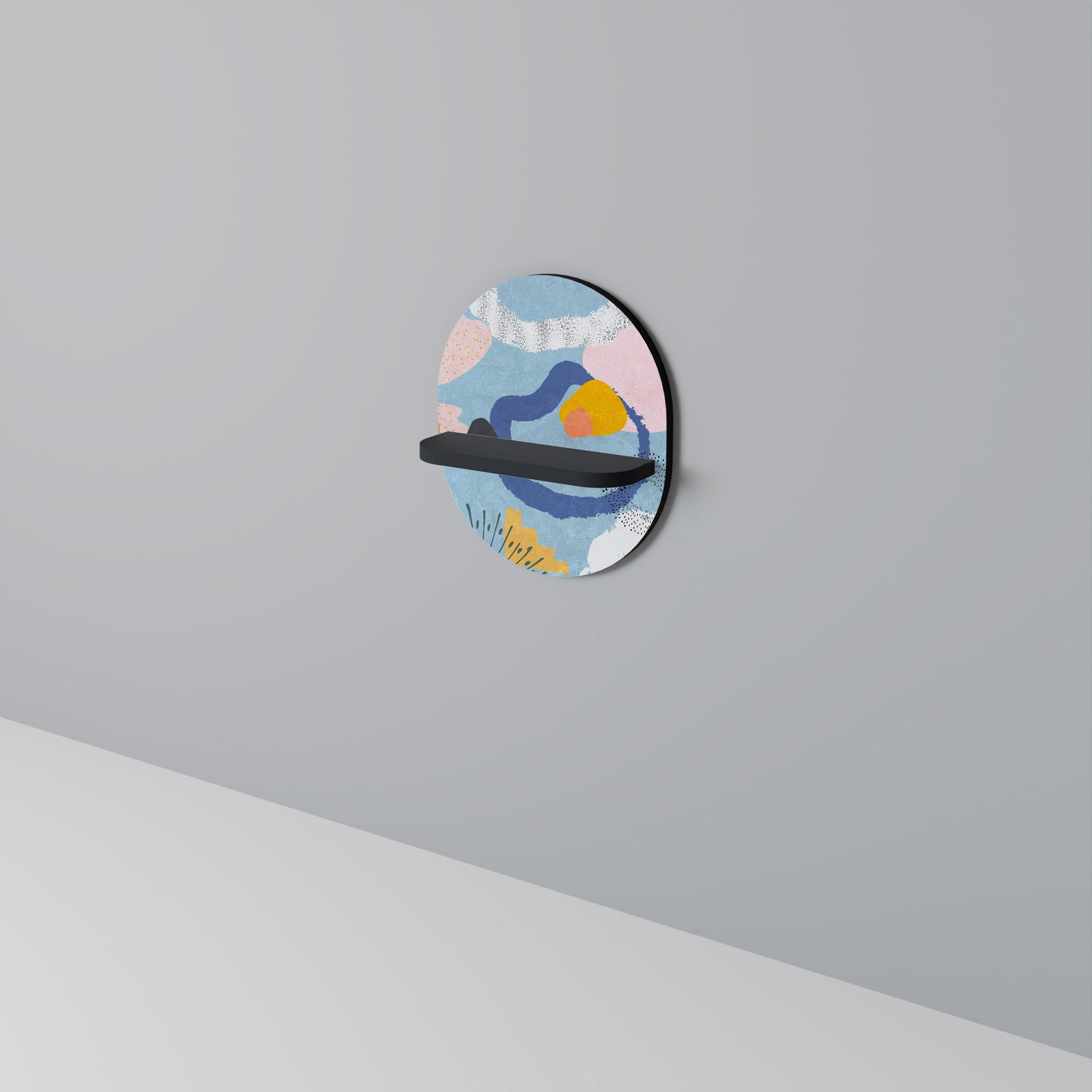 DREAMY SWIRLS Art Shelf