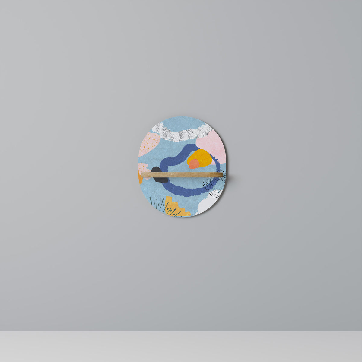 DREAMY SWIRLS Art Shelf