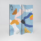 DREAMY SWIRLS Παραβάν με 4 πάνελ