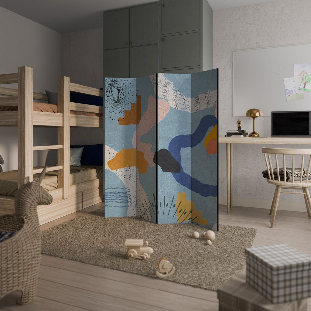 DREAMY SWIRLS Παραβάν με 4 πάνελ