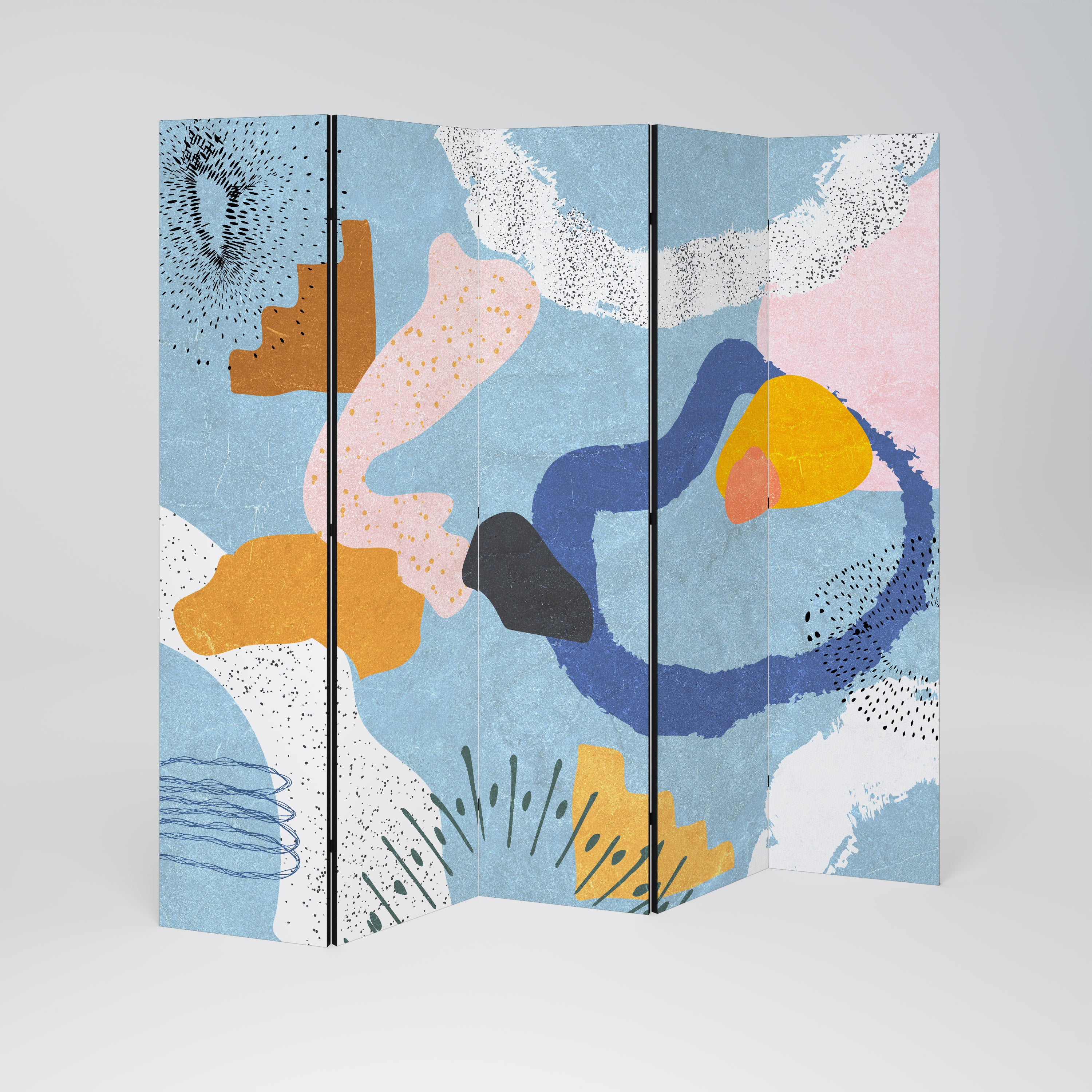 DREAMY SWIRLS Παραβάν με 5 πάνελ