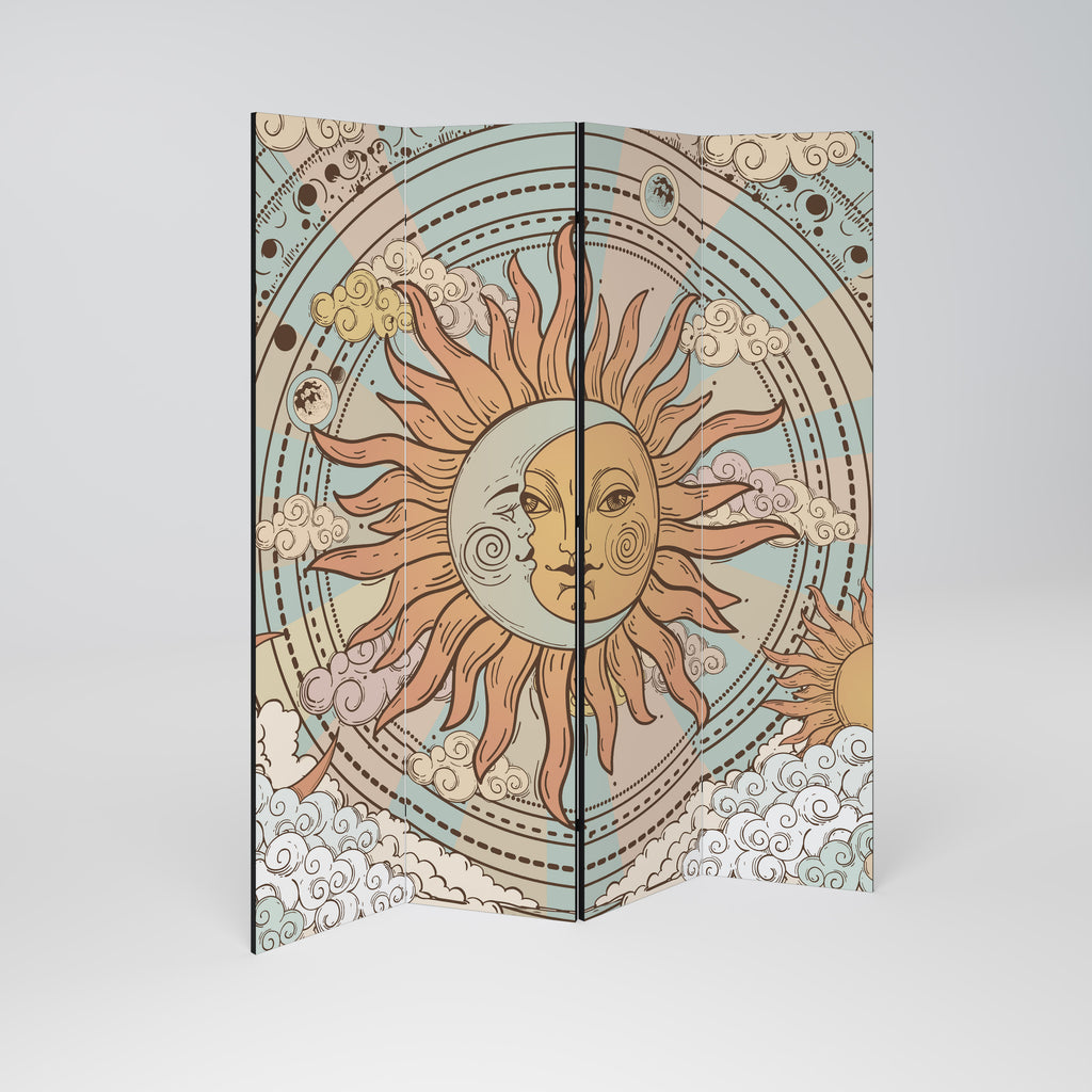 MYSTICAL STRUCTURE Παραβάν με 4 πάνελ