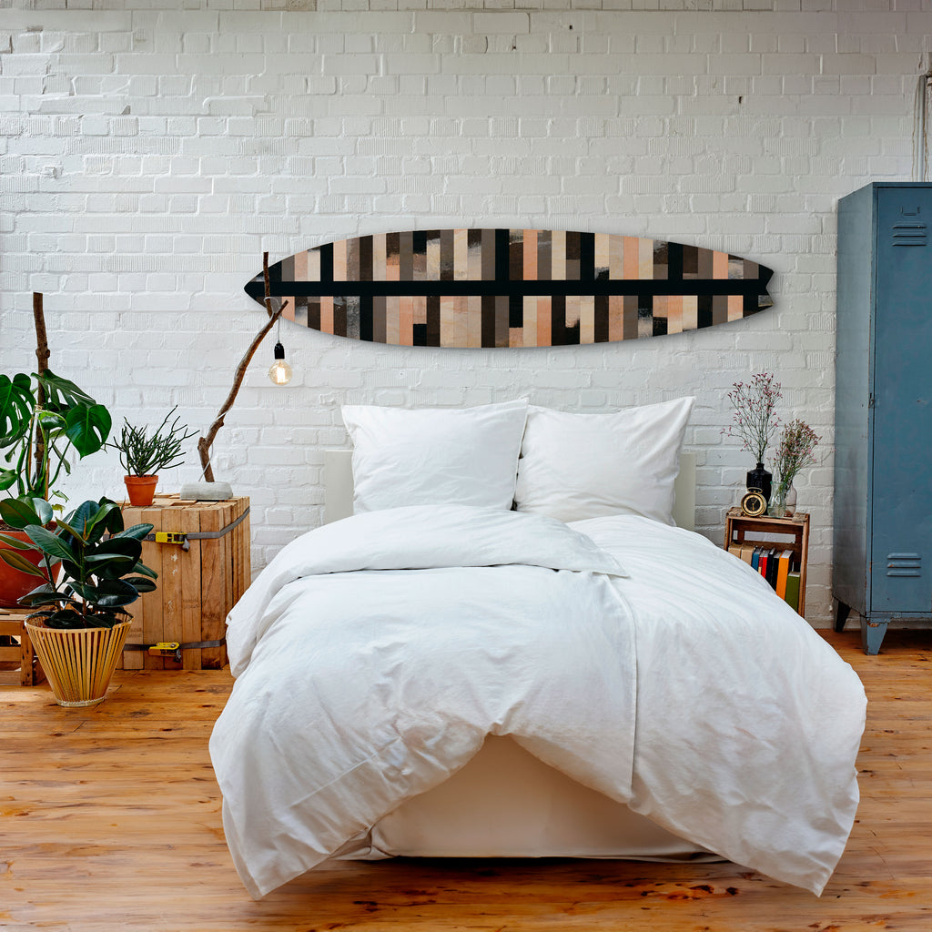 COLLAGE OF RECTANGLES Surfboard Decorative Panel