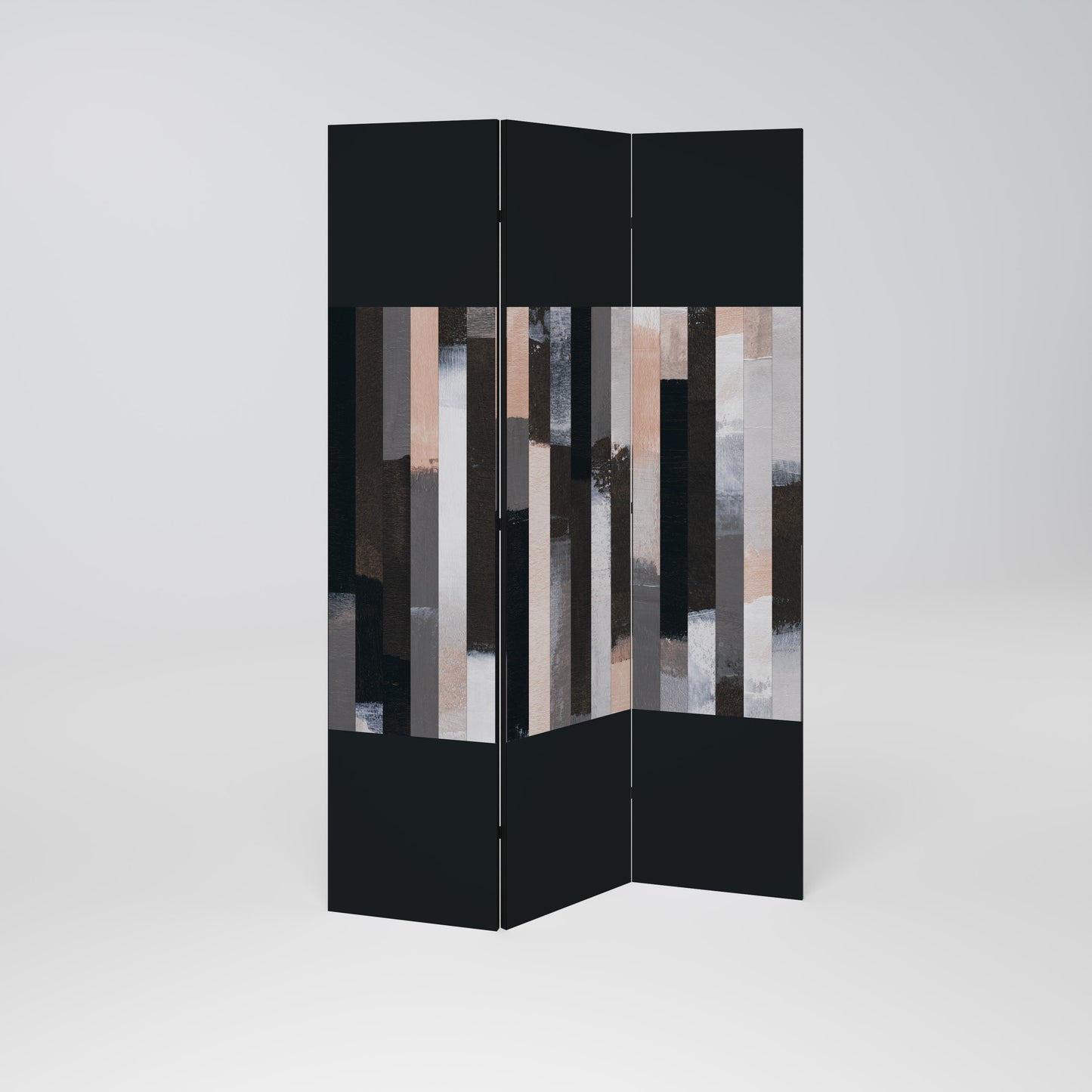 COLLAGE OF RECTANGLES Παραβάν με 3 πάνελ