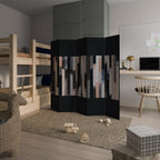 COLLAGE OF RECTANGLES Παραβάν με 5 πάνελ