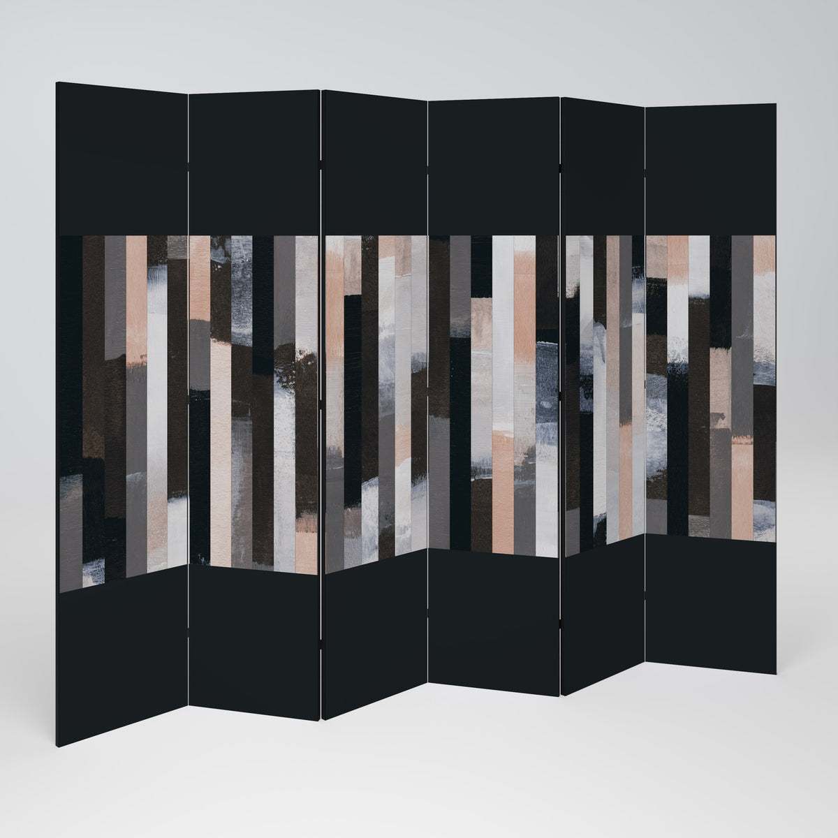 COLLAGE OF RECTANGLES Παραβάν με 6 πάνελ