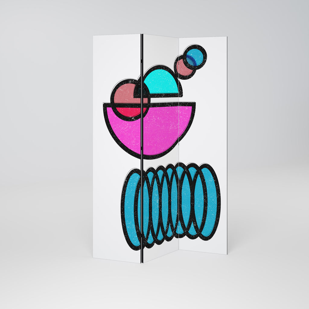 GEOMETRIC RHAPSODY Παραβάν με 3 πάνελ