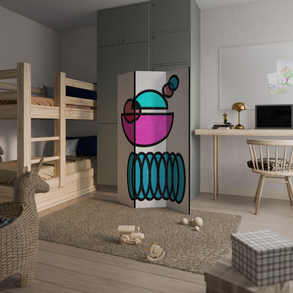 GEOMETRIC RHAPSODY Παραβάν με 3 πάνελ