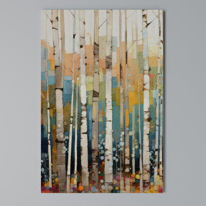 BIRCH KALEIDOSCOPE Κατακόρυφος Πίνακας σε Καμβά