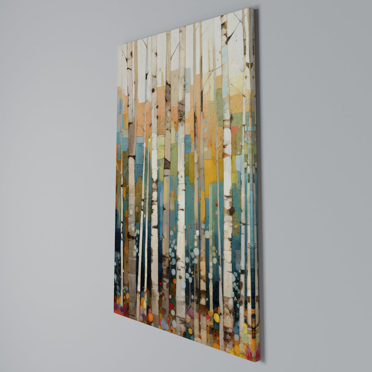 BIRCH KALEIDOSCOPE Κατακόρυφος Πίνακας σε Καμβά