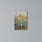 BIRCH KALEIDOSCOPE Vertical Canvas Print