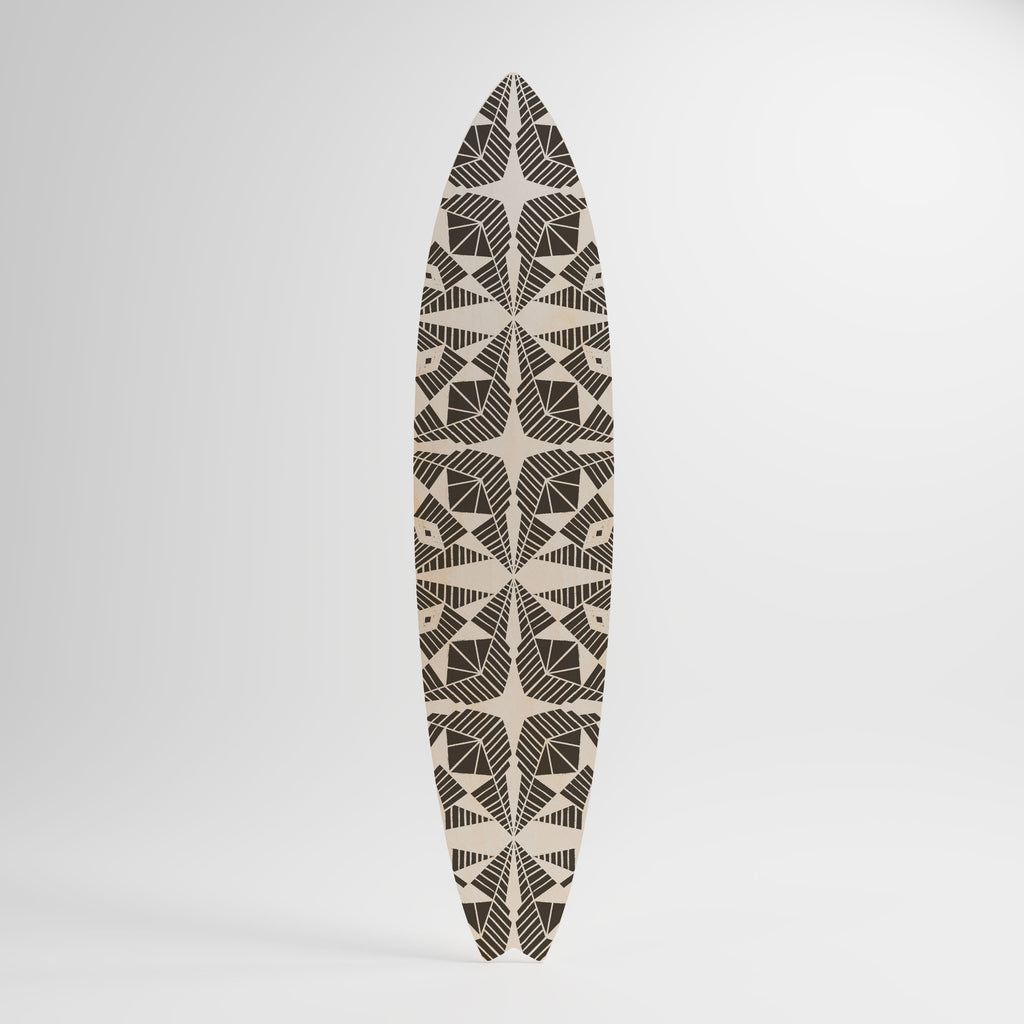 MONOCHROME NEXUS Surfboard Decorative Panel