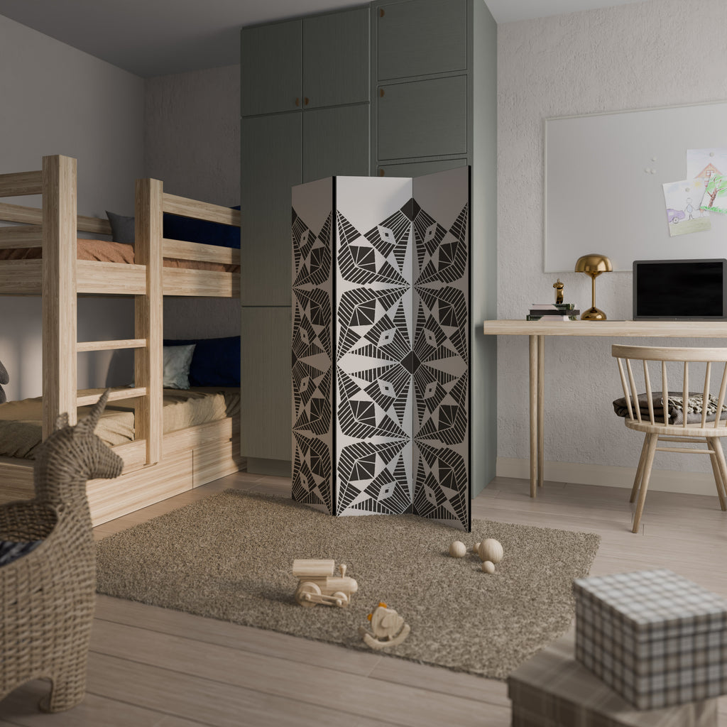 MONOCHROME NEXUS Παραβάν με 3 πάνελ