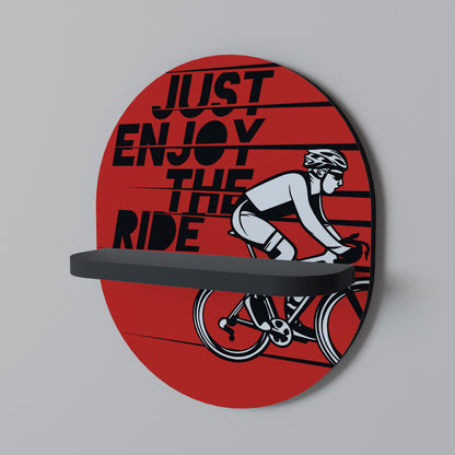 ENJOY THE RIDE Διακοσμητικό Ράφι Art Shelf