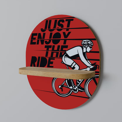 ENJOY THE RIDE Διακοσμητικό Ράφι Art Shelf