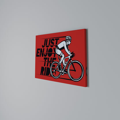 ENJOY THE RIDE Horizontal Canvas Print