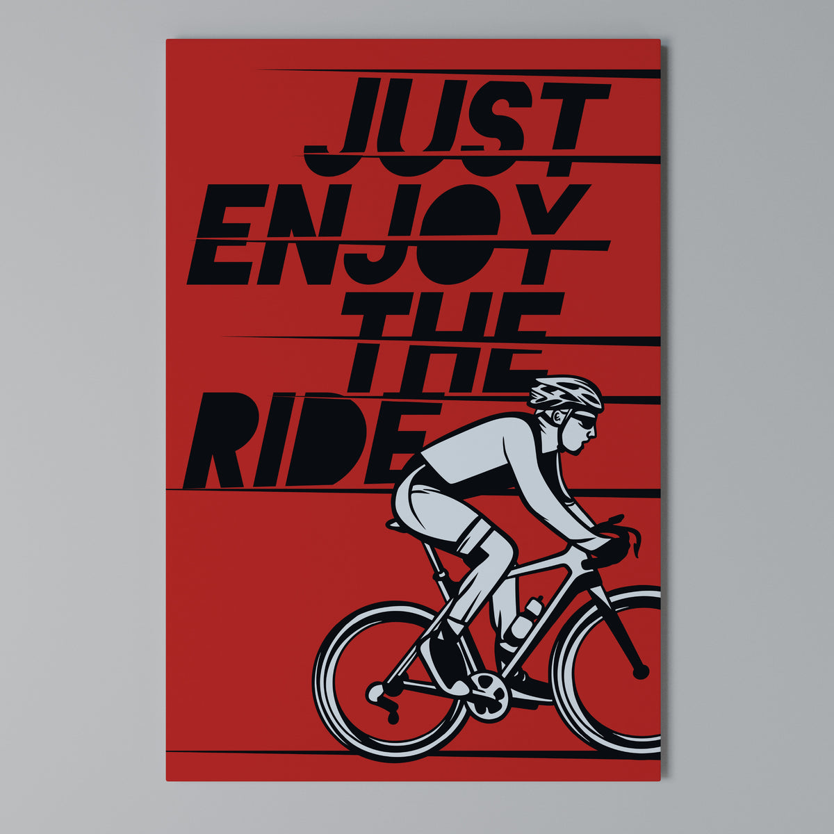 ENJOY THE RIDE Κατακόρυφος Πίνακας σε Καμβά