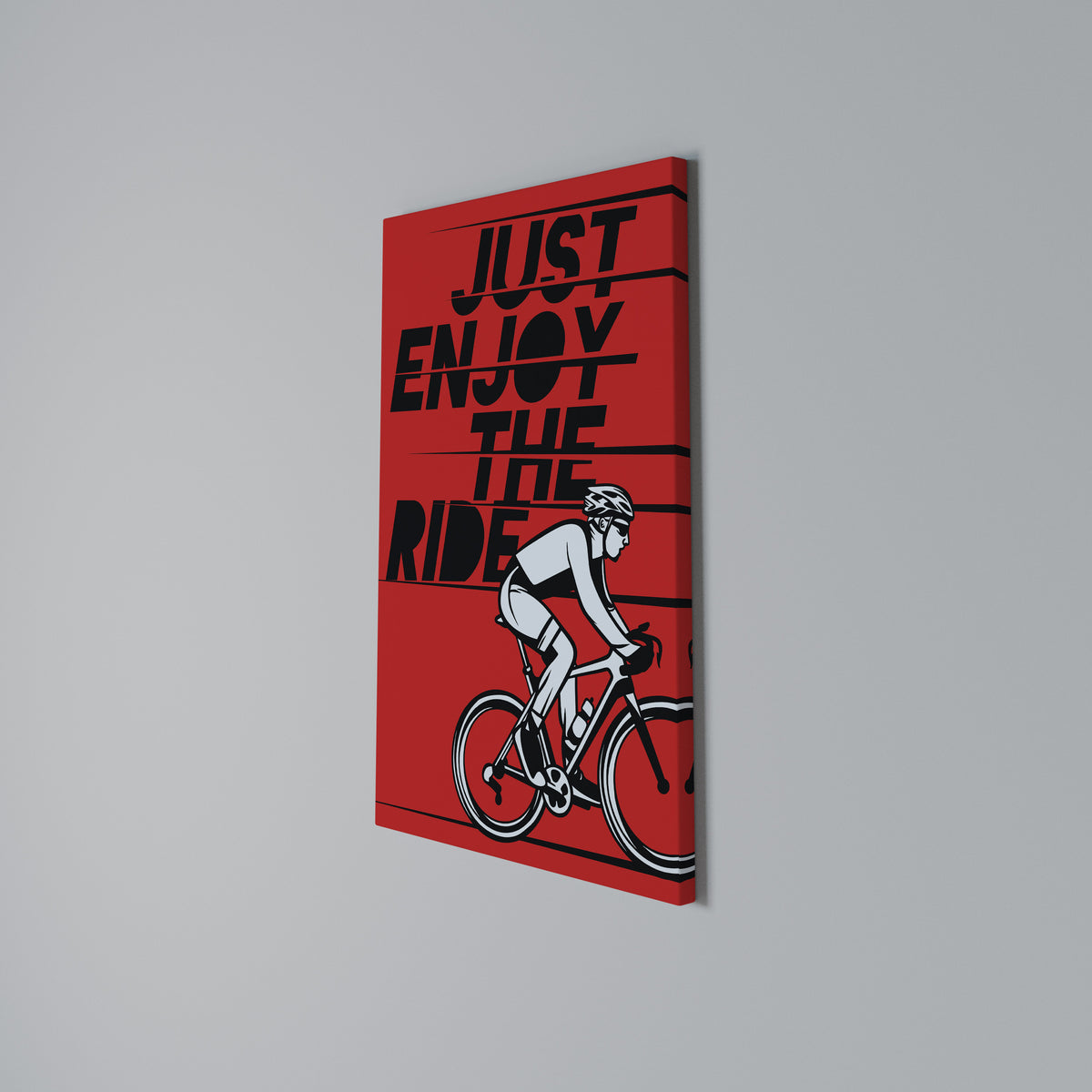 ENJOY THE RIDE Κατακόρυφος Πίνακας σε Καμβά