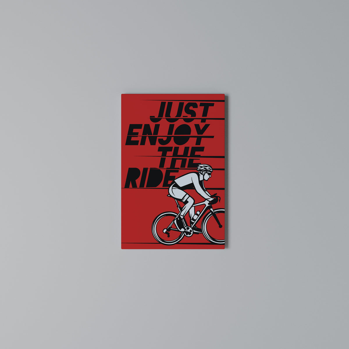 ENJOY THE RIDE Κατακόρυφος Πίνακας σε Καμβά