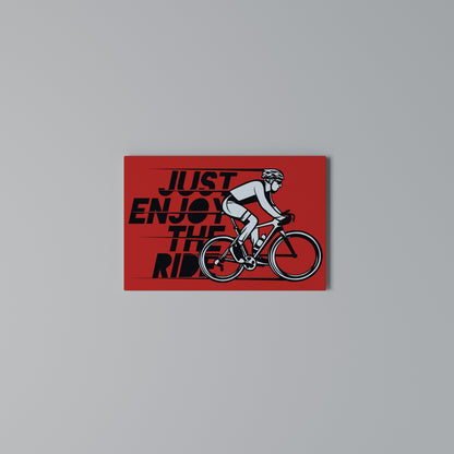 ENJOY THE RIDE Horizontal Canvas Print