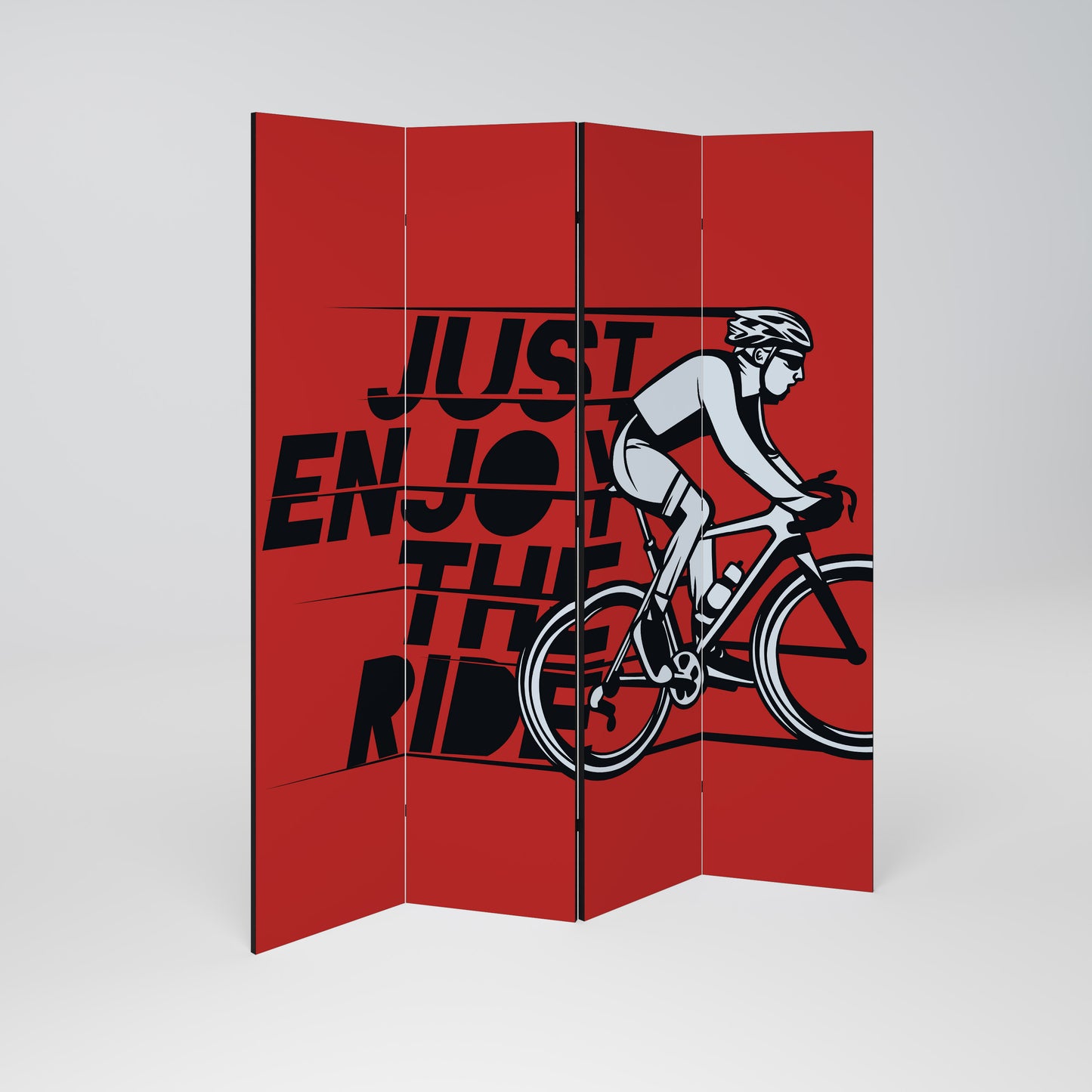ENJOY THE RIDE Παραβάν με 4 πάνελ