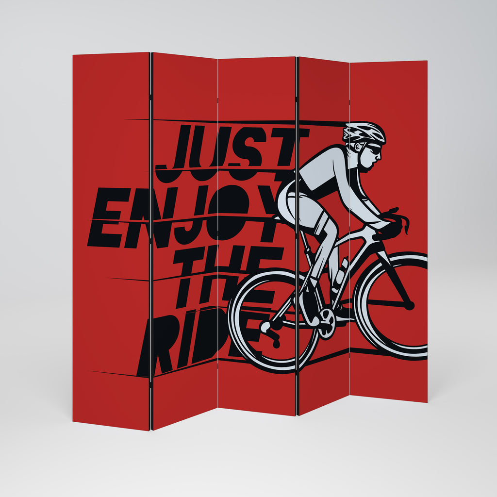 ENJOY THE RIDE Παραβάν με 5 πάνελ
