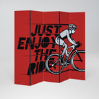 ENJOY THE RIDE Παραβάν με 5 πάνελ