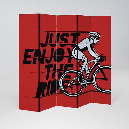 ENJOY THE RIDE Παραβάν με 5 πάνελ