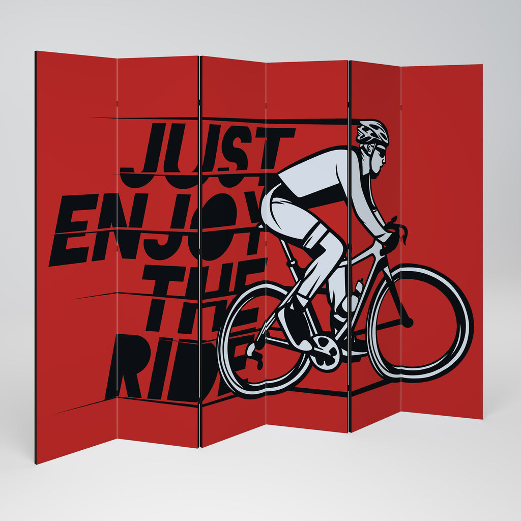 ENJOY THE RIDE Παραβάν με 6 πάνελ