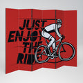 ENJOY THE RIDE Παραβάν με 6 πάνελ