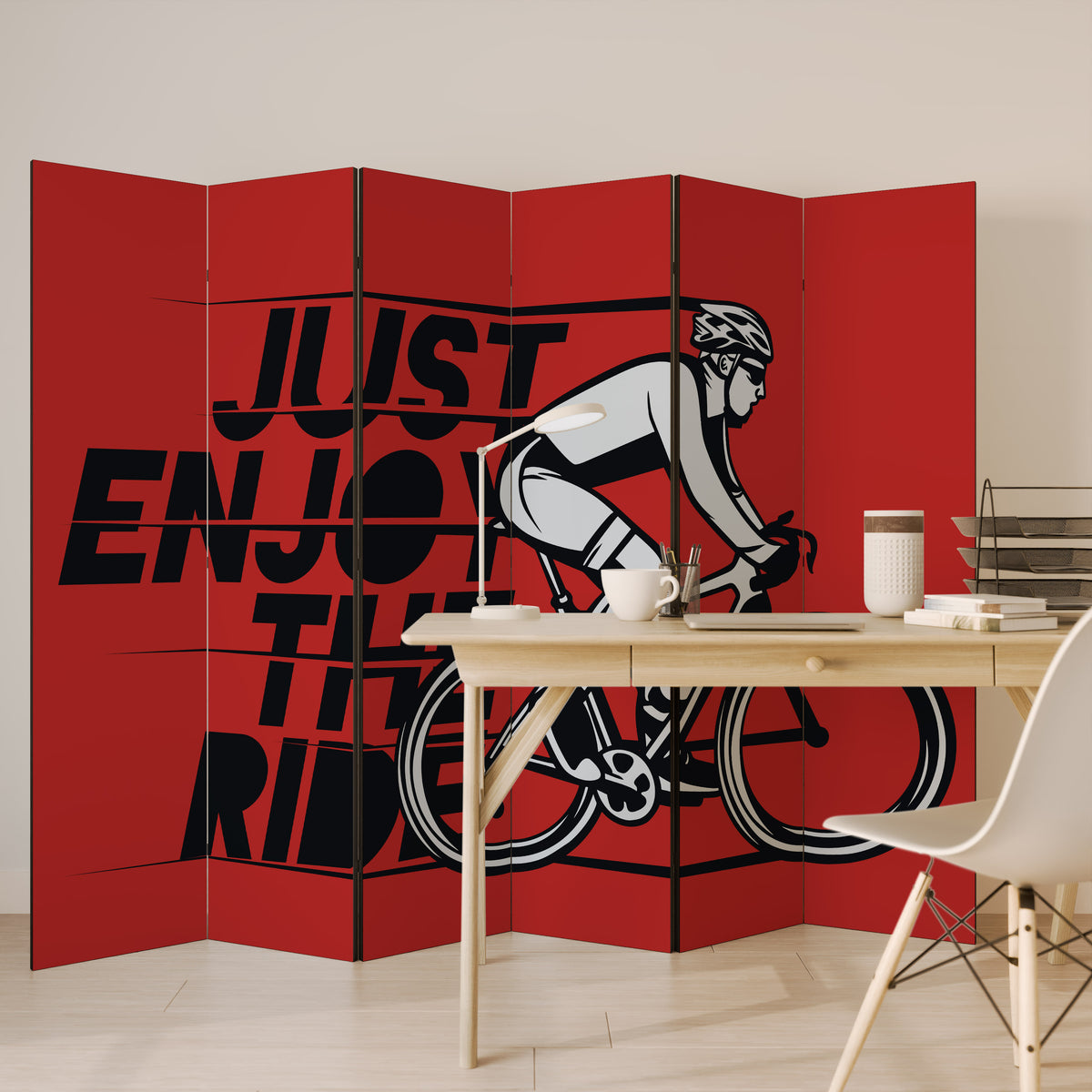 ENJOY THE RIDE Παραβάν με 6 πάνελ