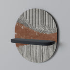 STRIPED TERRAIN Art Shelf