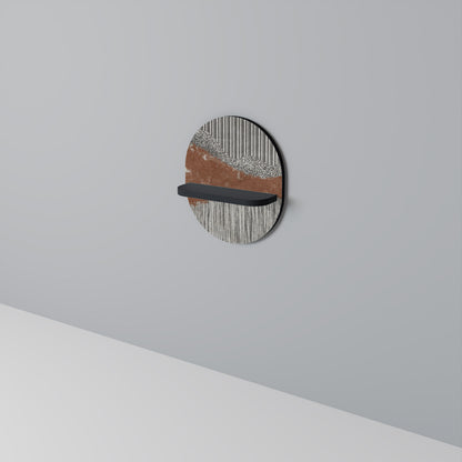 STRIPED TERRAIN Art Shelf
