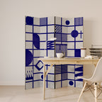 THE RIGHT PLACES Παραβάν με 4 πάνελ