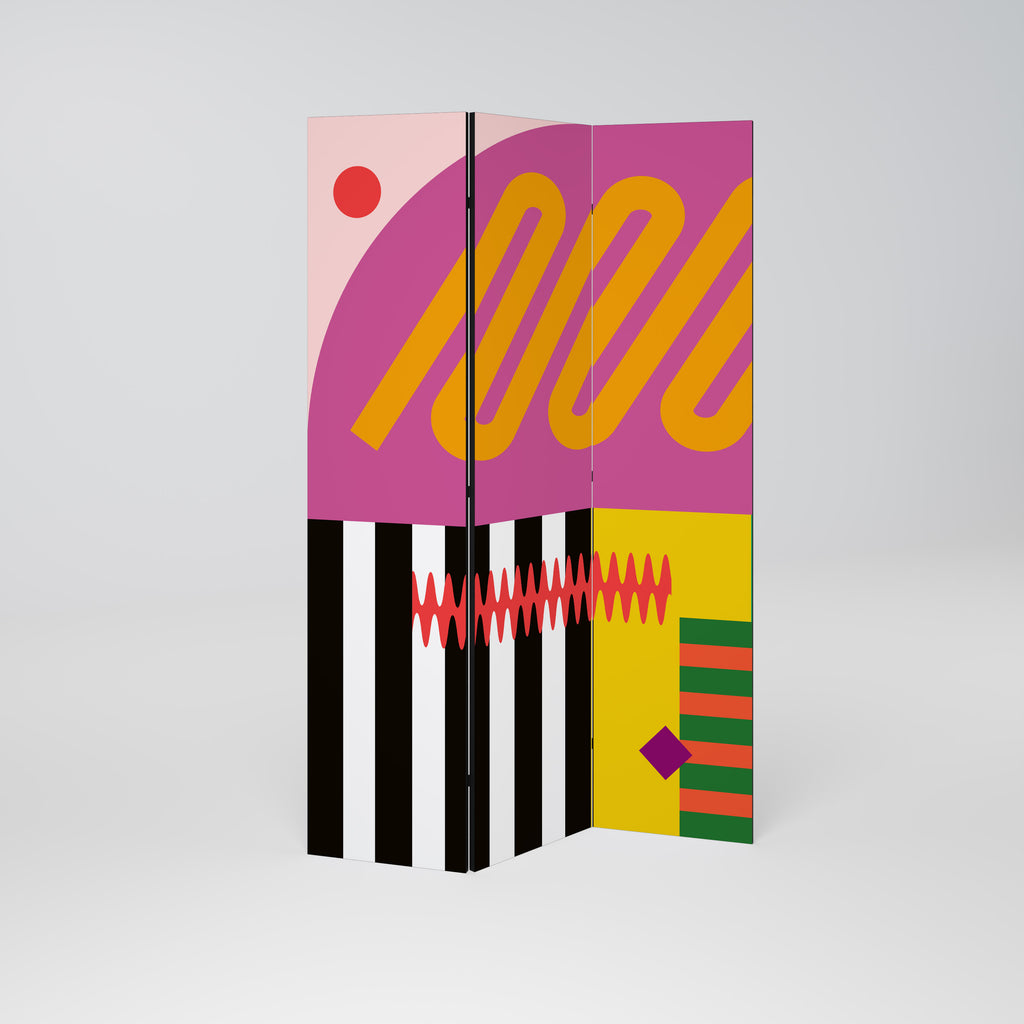 VIVID ART Παραβάν με 3 πάνελ